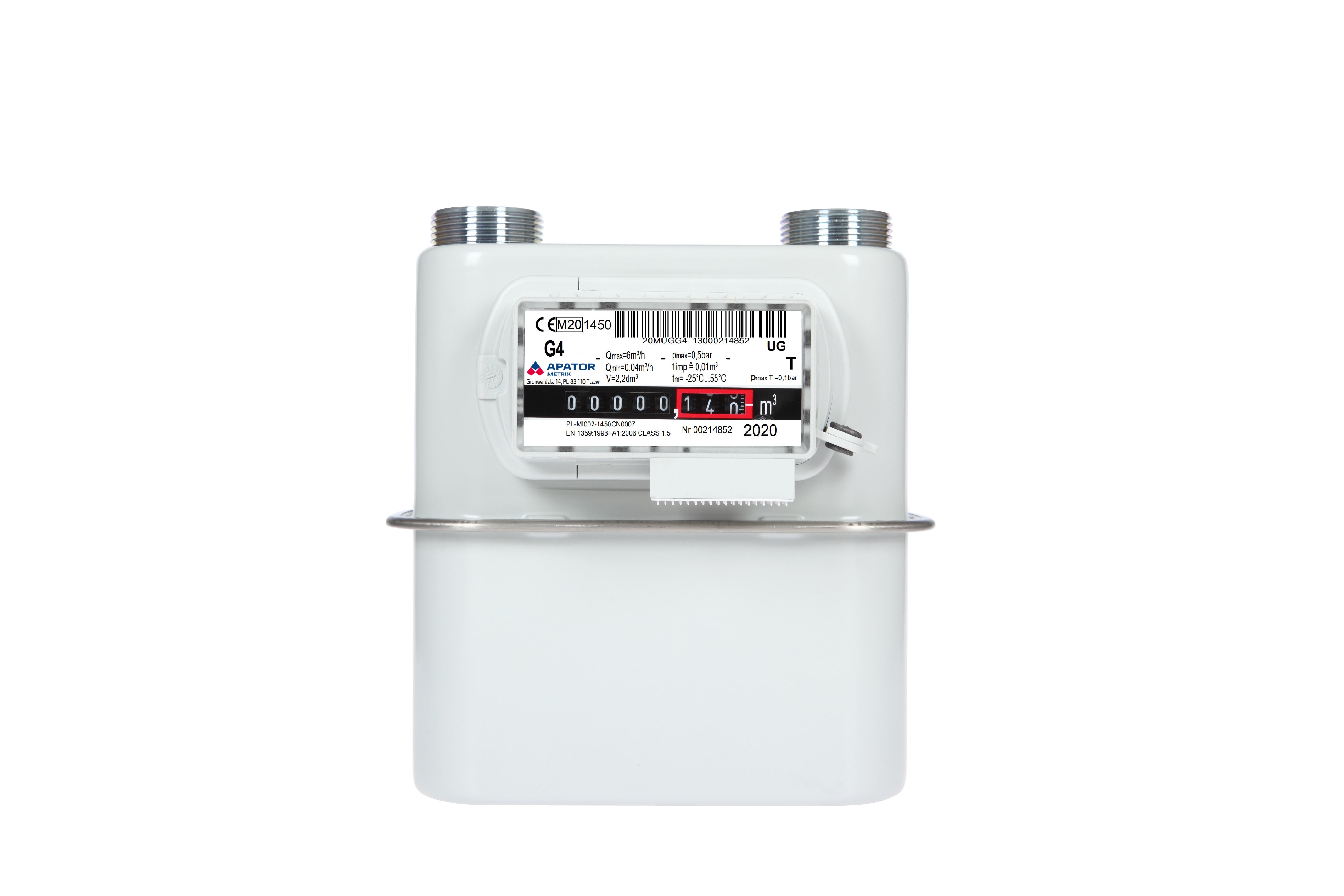 Smart AMR gas meter